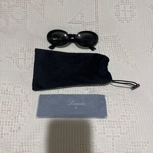 Lexxola Olivia sunglasses in black/tort new in case